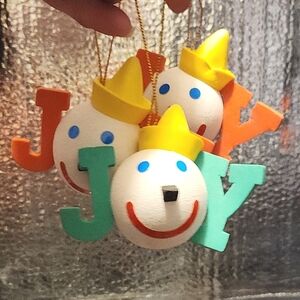 Vt 3 Jack In The Box JOY Antenna Topper Ball Christmas Ornament‎